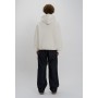 SHUTTER ZIPPER HOODIE - Zip-up sweatshirt - ecru