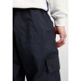 DRILLAR - Cargo trousers - black