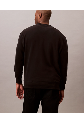 Plus Size Badge Sweatshirt