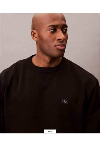 Plus Size Badge Sweatshirt