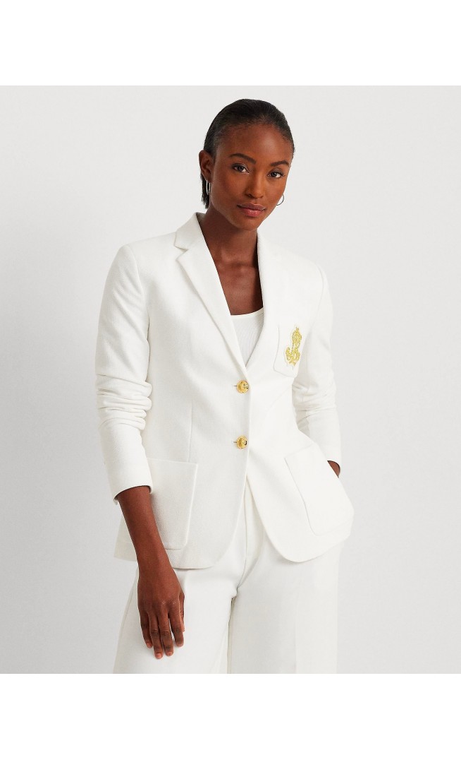 PATCH JACQUARD BLAZER