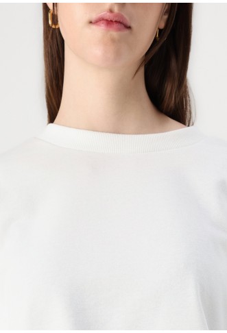 ONLBROOKE FLOWER - Sweatshirt - cloud dancer