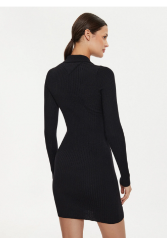 Tommy script polo sweater dress