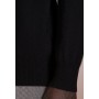 MEN MOCK NECK SWEATER - Jumper - black