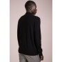MEN MOCK NECK SWEATER - Jumper - black