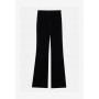 VELVET TROUSERS - Trousers - black