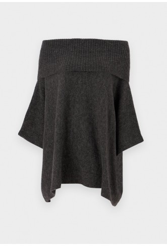ONLSTAY ROLL NECK - Cape - dark grey melange