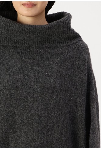 ONLSTAY ROLL NECK - Cape - dark grey melange