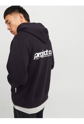 JACK & JONES JCOUNION PRINT SWEAT HOOD NOOS