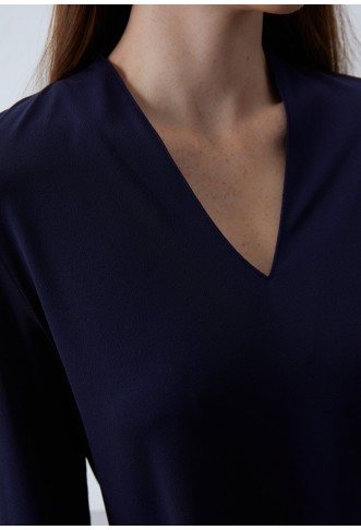 Long sleeved top - blue