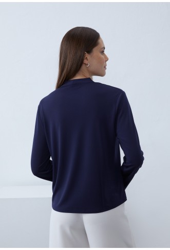 Long sleeved top - blue