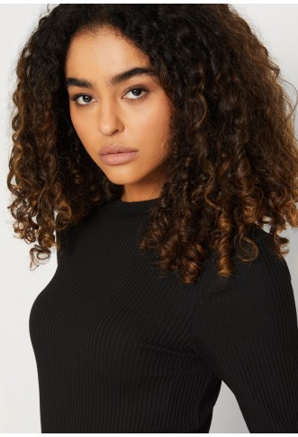 Jersey dress - black