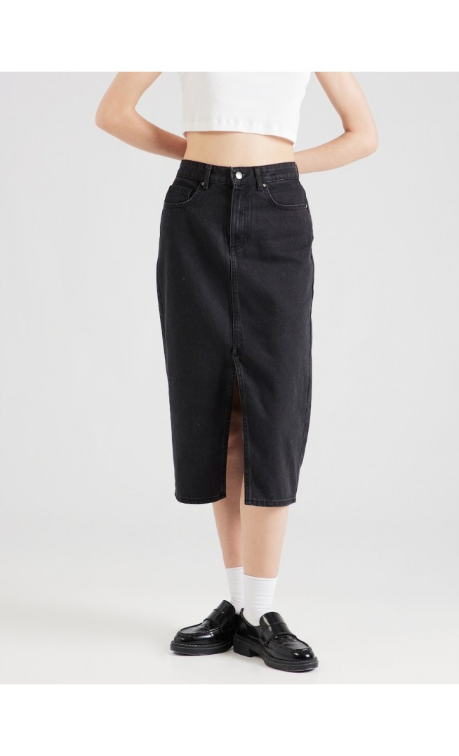 ONLY Skirt 'ONLBianca' in Black Denim