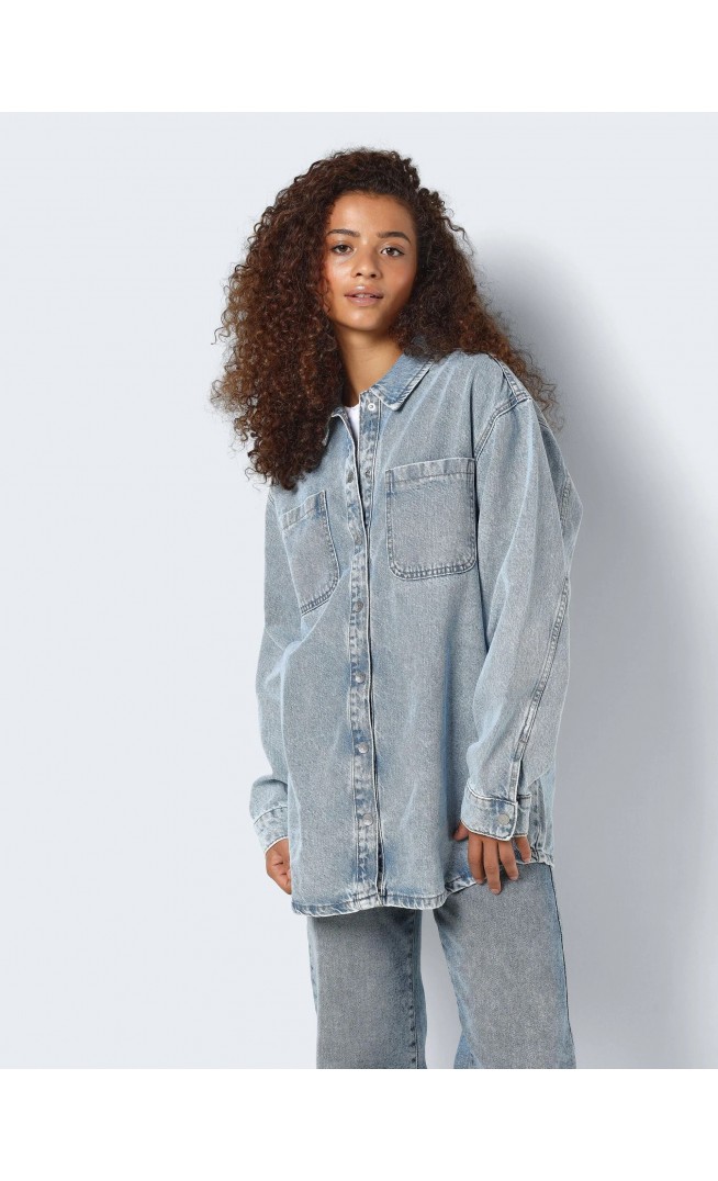 Noisy May - NMALVA L/S DENIM SHACKET AZ352LB NOOS