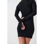 Square neck mini dress