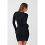 Square neck mini dress