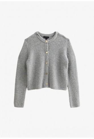 BOUCLÉ - Cardigan - grey