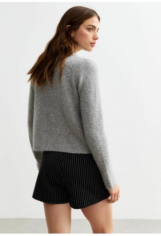 BOUCLÉ - Cardigan - grey