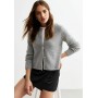 BOUCLÉ - Cardigan - grey
