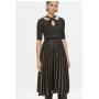 Casual Dress Bitter 100413 A0L0 Black Regular Fit