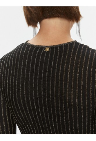 Casual Dress Bitter 100413 A0L0 Black Regular Fit