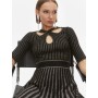 Casual Dress Bitter 100413 A0L0 Black Regular Fit