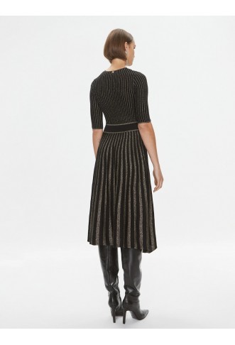 Casual Dress Bitter 100413 A0L0 Black Regular Fit