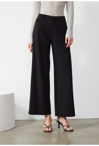 Trousers - black
