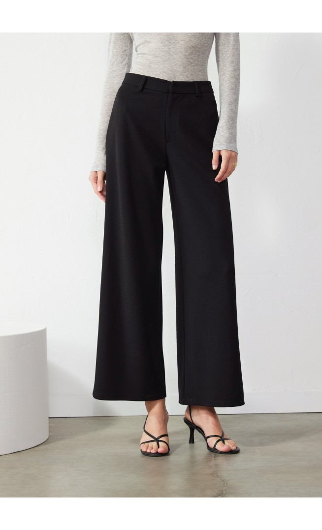 Trousers - black