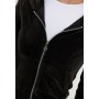 Zip-up sweatshirt - black