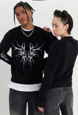UNISEX - Jumper - black