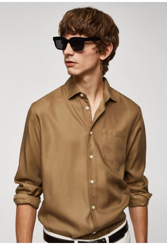 Mango Man Mens Long Sleeve Shirt