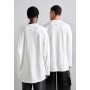 DECONSTRUCTION UNISEX - Long sleeved top - white