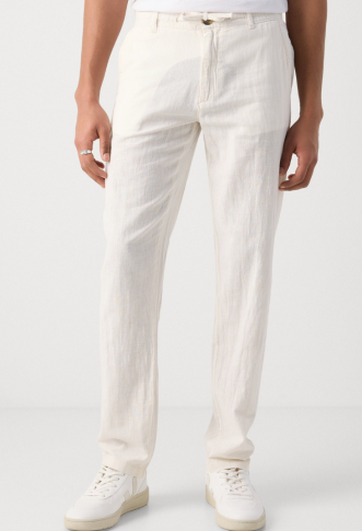 PANTS - Trousers - white