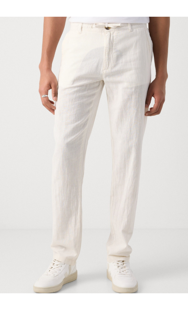 PANTS - Trousers - white