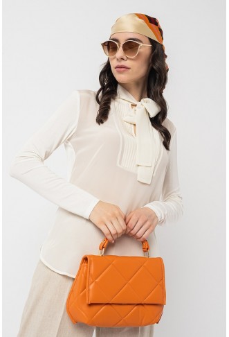 Cronaca bow blouse