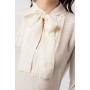 Cronaca bow blouse