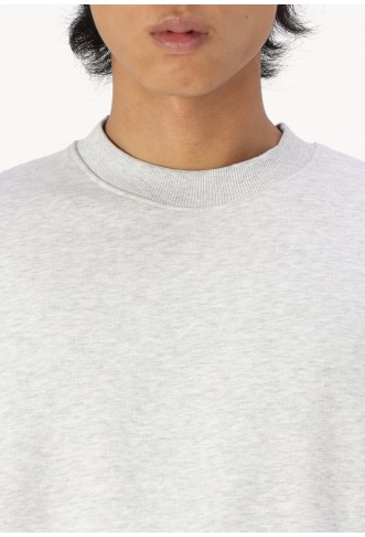 JJEURBAN EDGE CREW NECK - Sweatshirt - white melange