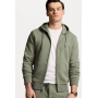 FULL ZIP HOODIE - Sweat jacket - cargo green