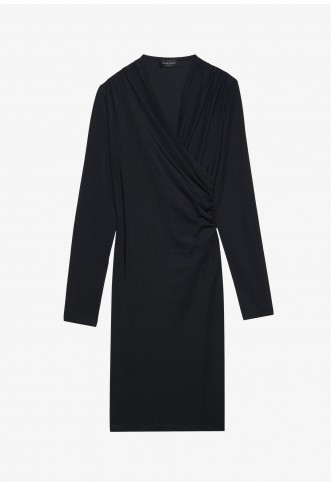 Jersey dress - black