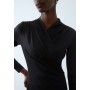Jersey dress - black