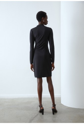 Jersey dress - black