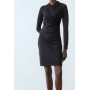 Jersey dress - black