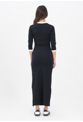 ADIDAS ORIGINALS adicolor Classics 3-Stripes Women's Black Maxi Dress