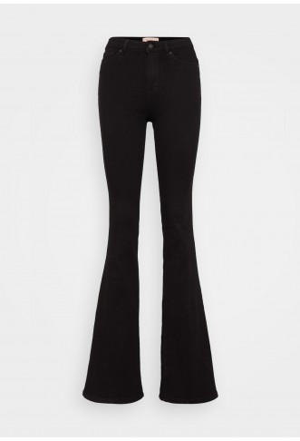 ONLROSE RETRO - Flared Jeans - washed black