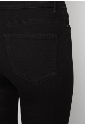 ONLROSE RETRO - Flared Jeans - washed black