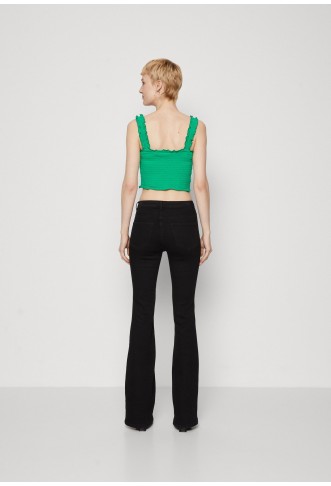 ONLROSE RETRO - Flared Jeans - washed black