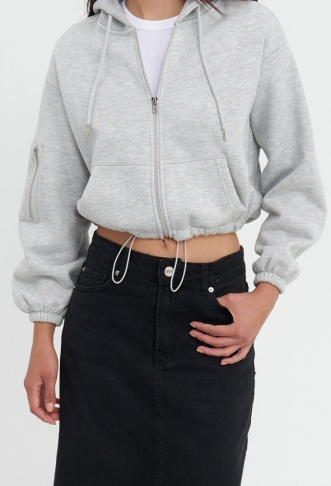 Pre-owned Zip-up sweatshirt...