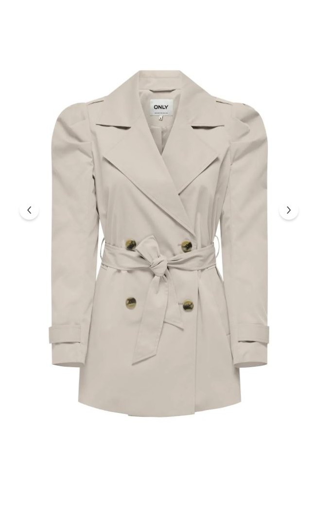 ONLY TRENCHCOAT PUFF SLEEVE CS OTW