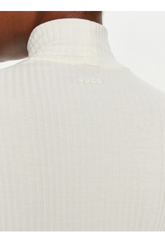 Turtleneck Driza_3 50521325 Ecru Slim Fit